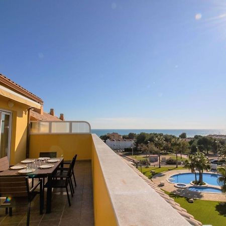 Atico Con Vistas Al Mar , Wifi Y Piscina - Sierra Irta Albert Villas Alcossebre Exterior foto