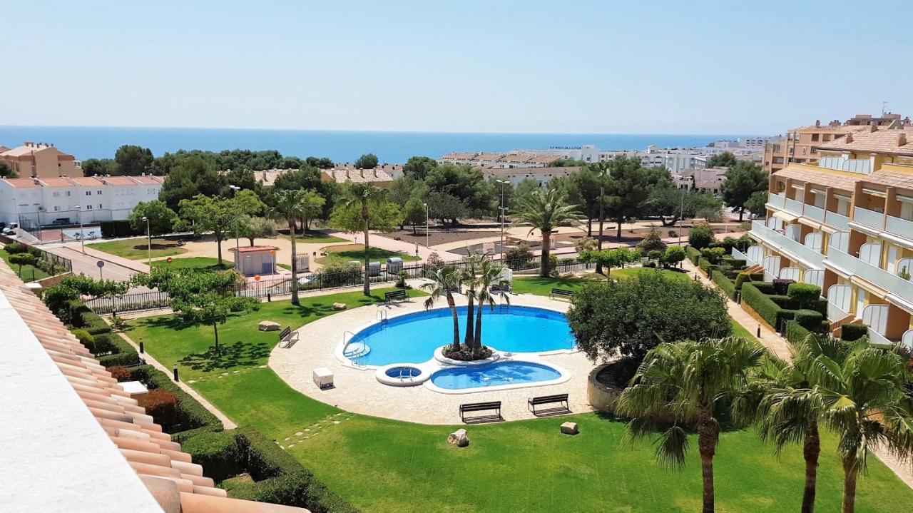 Atico Con Vistas Al Mar , Wifi Y Piscina - Sierra Irta Albert Villas Alcossebre Exterior foto