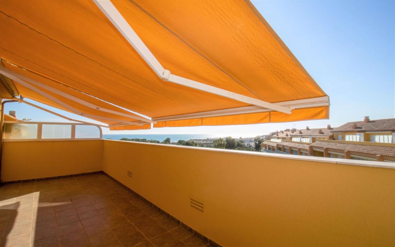 Atico Con Vistas Al Mar , Wifi Y Piscina - Sierra Irta Albert Villas Alcossebre Exterior foto