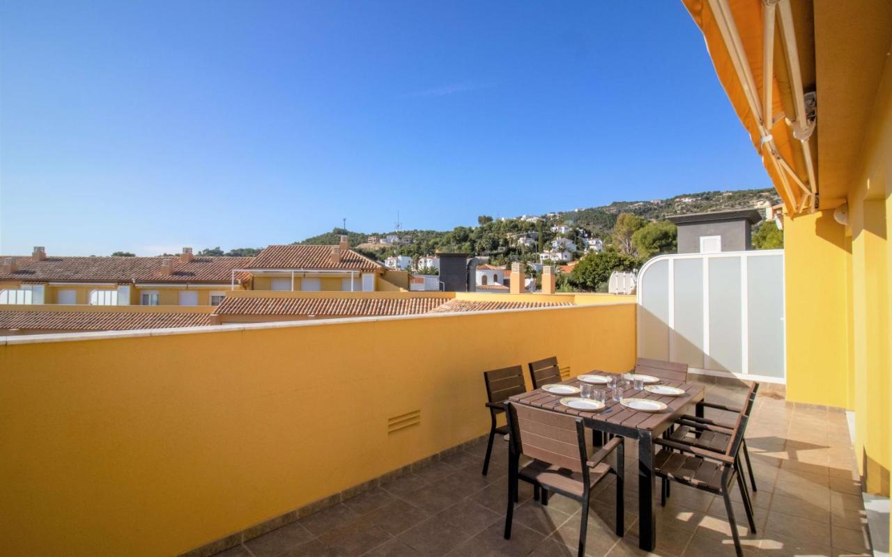 Atico Con Vistas Al Mar , Wifi Y Piscina - Sierra Irta Albert Villas Alcossebre Exterior foto